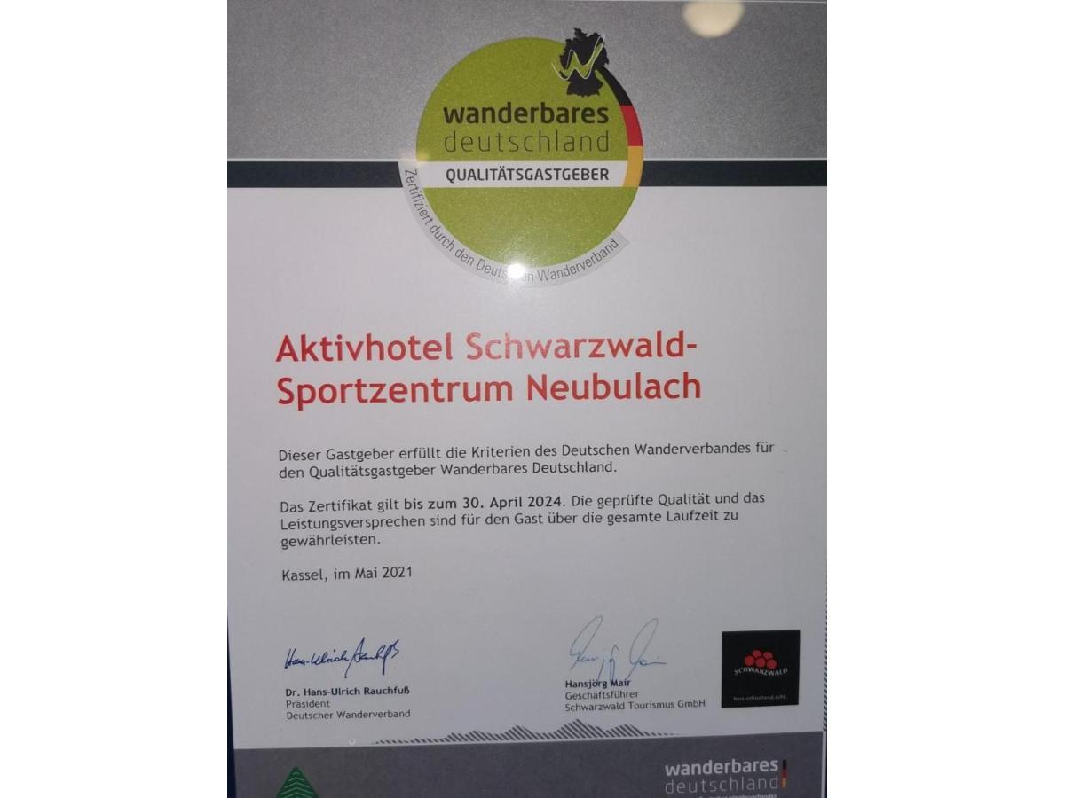 Schwarzwald Sportzentrum Neubulach Kültér fotó